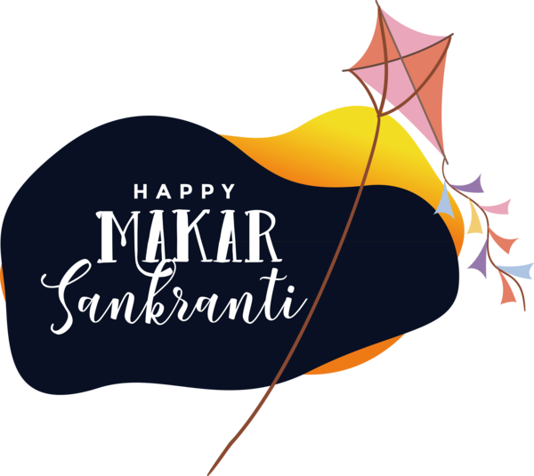 Transparent Makar Sankranti Logo Design Meter for Happy Makar Sankranti for Makar Sankranti