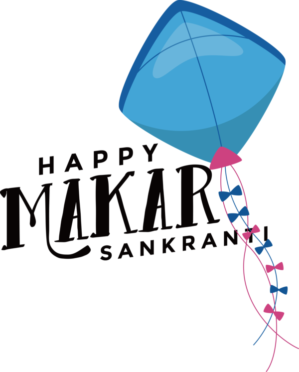 Transparent Makar Sankranti Design Logo Fashion for Happy Makar Sankranti for Makar Sankranti
