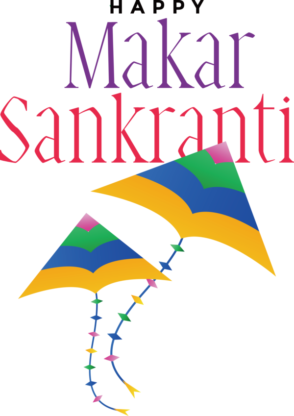 Transparent Makar Sankranti Design Line Beak for Happy Makar Sankranti for Makar Sankranti