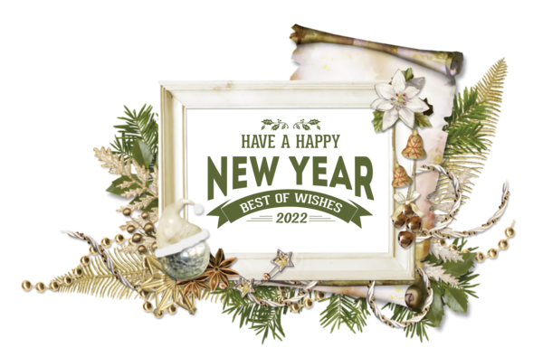 Transparent New Year Christmas Graphics Christmas Day Picture Frame for Happy New Year 2022 for New Year