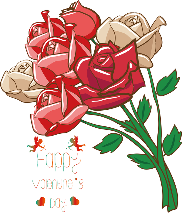 Transparent Valentine's Day Rose Flower Garden for Valentines for Valentines Day