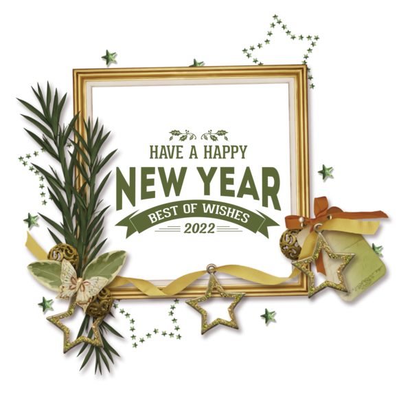 Transparent New Year New Year Happy New Year 2021 Photo Frame Picture Frame for Happy New Year 2022 for New Year