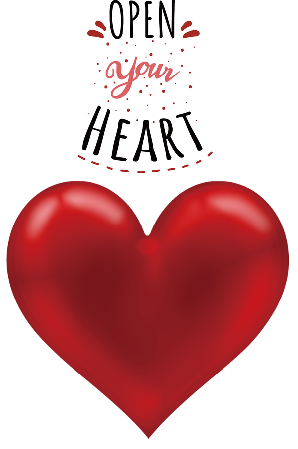 Transparent Valentine's Day M-095 Heart Valentine's Day for Valentine Heart for Valentines Day