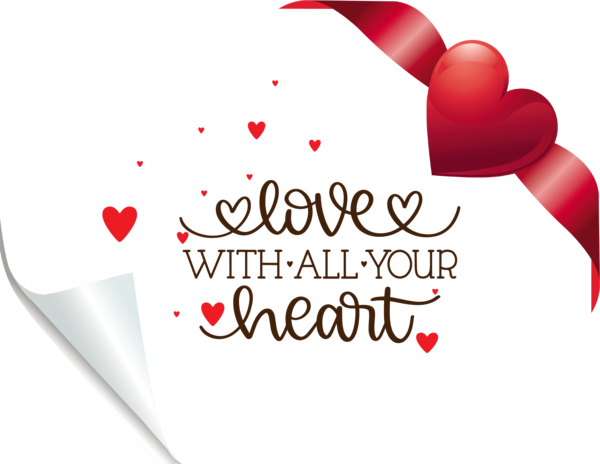 Transparent Valentine's Day Logo Valentine's Day Meter for Valentine Heart for Valentines Day