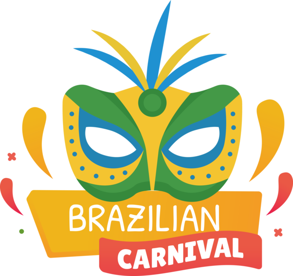 Transparent Brazilian Carnival Drawing Carnival Icon for Carnaval for Brazilian Carnival
