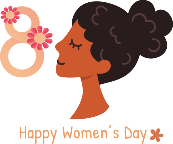 Transparent International Women's Day Flower Human LON:0JJW for Women's Day for International Womens Day