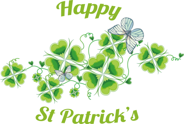 Transparent St. Patrick's Day Design Picture Frame Kids Frame for Four Leaf Clover for St Patricks Day