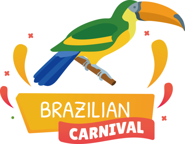 Transparent Brazilian Carnival Brazil Logo for Carnaval for Brazilian Carnival