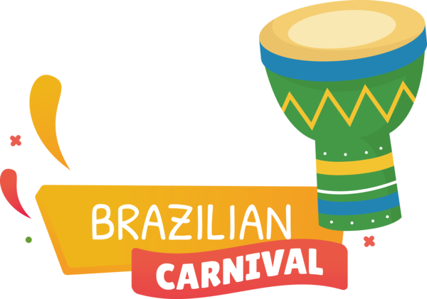 Transparent Brazilian Carnival Design Logo Human for Carnaval for Brazilian Carnival