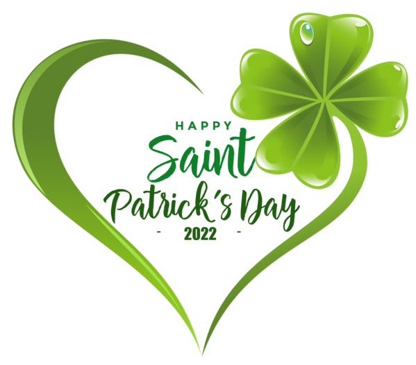 Transparent St. Patrick's Day St. Patrick's Day Clover Four-leaf clover for Saint Patrick for St Patricks Day