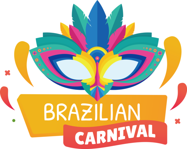 Transparent Brazilian Carnival Drawing Design Icon for Carnaval for Brazilian Carnival