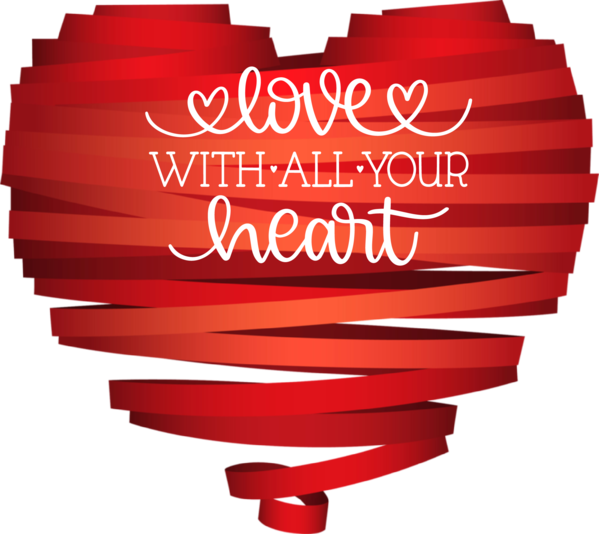Transparent Valentine's Day Font Red Valentine's Day for Valentine Heart for Valentines Day