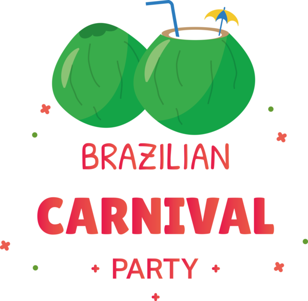 Transparent Brazilian Carnival Logo Line Tree for Carnaval do Brasil for Brazilian Carnival