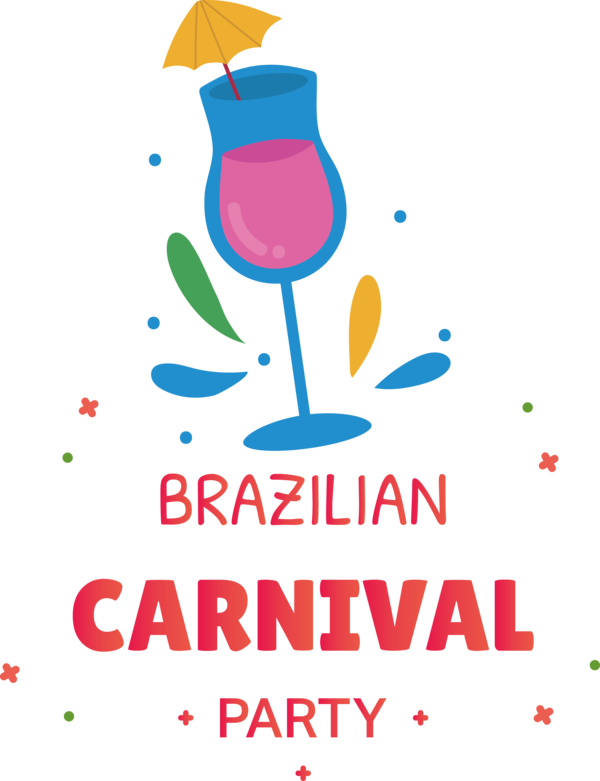 Transparent Brazilian Carnival Logo Design Line for Carnaval do Brasil for Brazilian Carnival