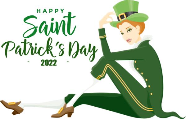 Transparent St. Patrick's Day Irish people  Cartoon for Saint Patrick for St Patricks Day
