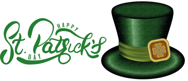 Transparent St. Patrick's Day Alamy Design Vector for St Patrick's Day Hat for St Patricks Day