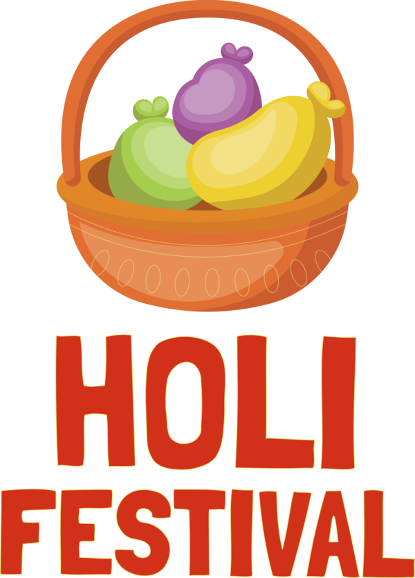 Transparent Holi Design Heavy's Bar B Que Text for Happy Holi for Holi