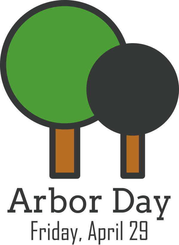 Transparent Arbor Day Logo Design Line for Happy Arbor Day for Arbor Day