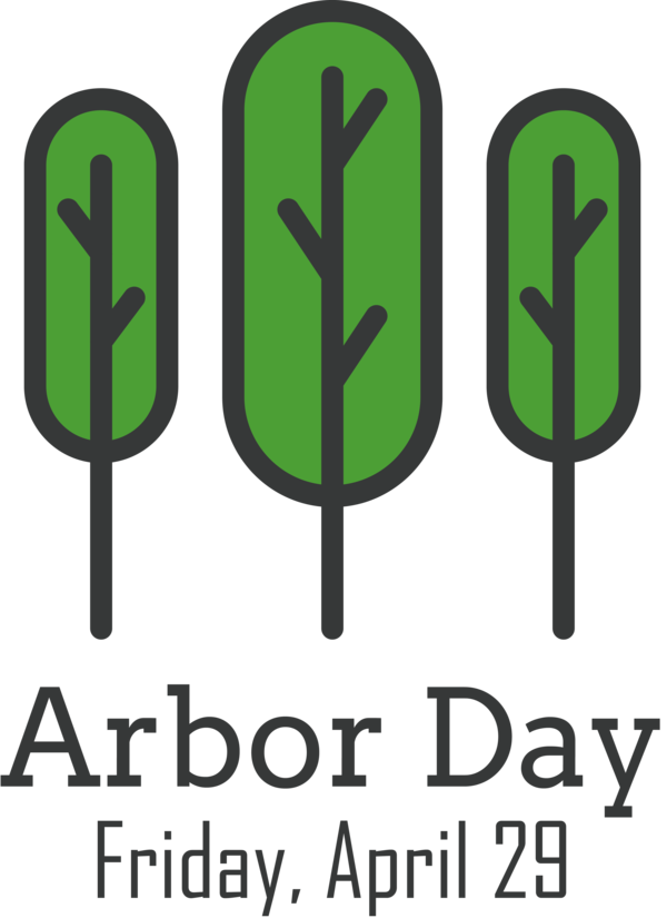 Transparent Arbor Day Logo Chore Chart Design for Happy Arbor Day for Arbor Day