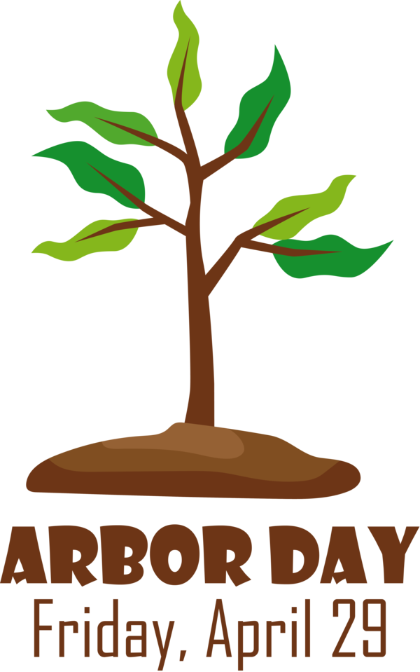 Transparent Arbor Day Tree Royalty-free Design for Happy Arbor Day for Arbor Day