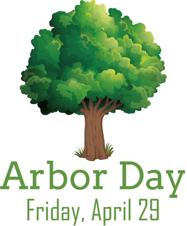 Transparent Arbor Day Tree Royalty-free Drawing for Happy Arbor Day for Arbor Day