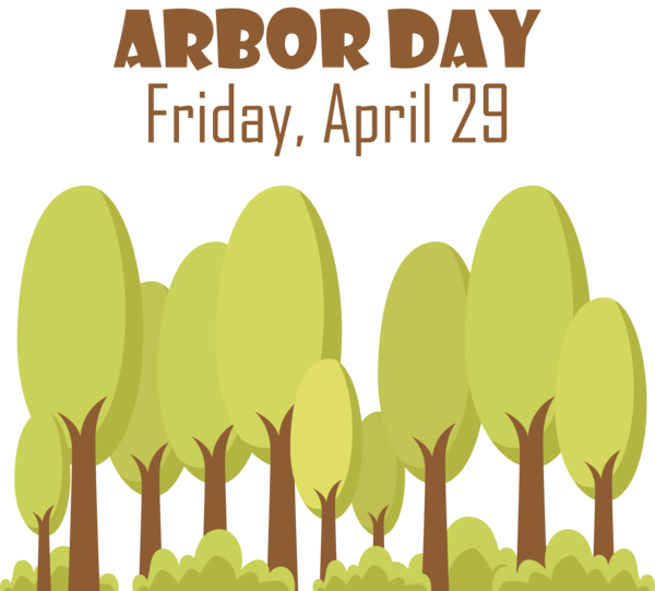 Transparent Arbor Day Leaf Design Drawing for Happy Arbor Day for Arbor Day