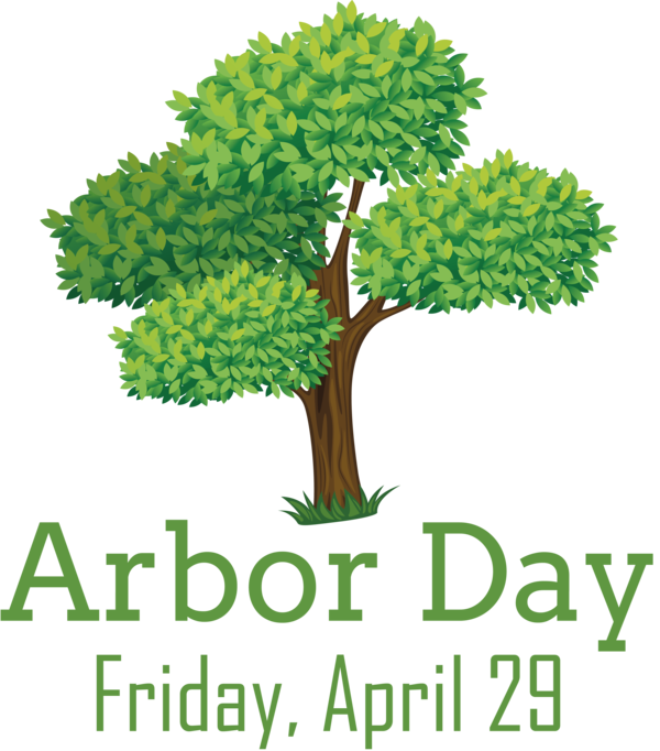 Transparent Arbor Day Tree Plant Palms for Happy Arbor Day for Arbor Day