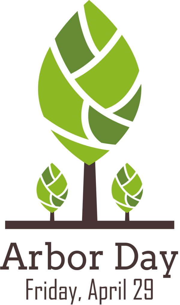 Transparent Arbor Day Vector Leaf Logo for Happy Arbor Day for Arbor Day