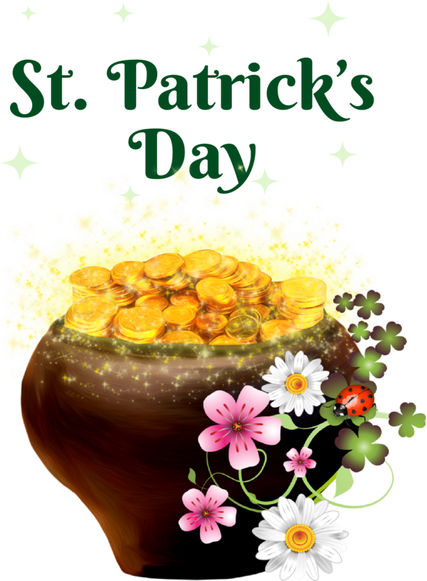 Transparent St. Patrick's Day Alternative medicine Herbal medicine Medicine for Pot Of Gold for St Patricks Day