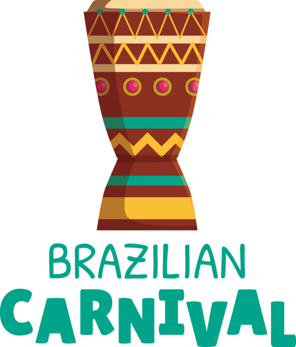 Transparent Brazilian Carnival Logo Line Pattern for Carnaval do Brasil for Brazilian Carnival