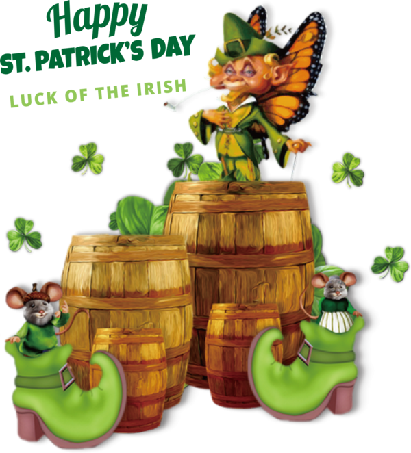 Transparent St. Patrick's Day St. Patrick's Day Leprechaun Cartoon for Saint Patrick for St Patricks Day