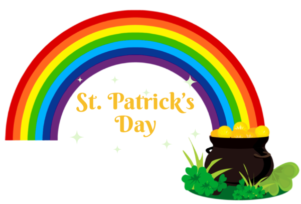 Transparent St. Patrick's Day St. Patrick's Day Transparency Holiday for Pot Of Gold for St Patricks Day
