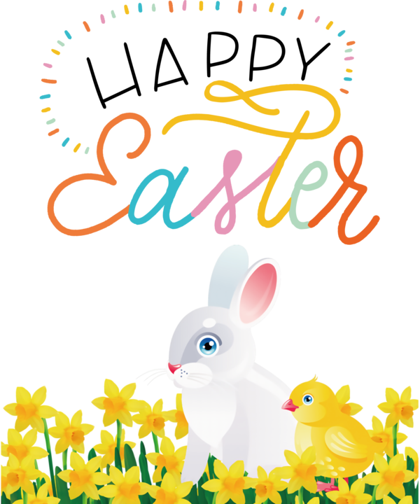 Transparent Easter Easter Bunny Rabbit Hares for Easter Day for Easter