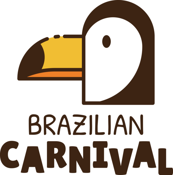 Transparent Brazilian Carnival Logo Design for Carnaval do Brasil for Brazilian Carnival