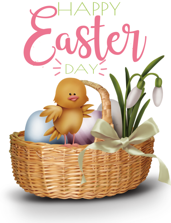 Transparent Easter Design Easter Bunny Holiday for Easter Day for Easter