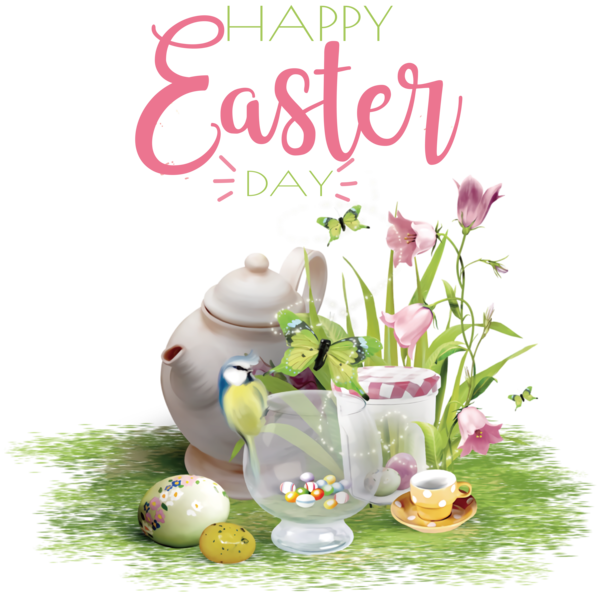 Transparent Easter Easter Bunny Holiday Easter egg for Easter Day for Easter
