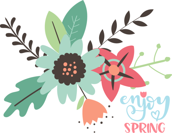 Transparent Easter Flower Vector Royalty-free for Hello Spring for Easter
