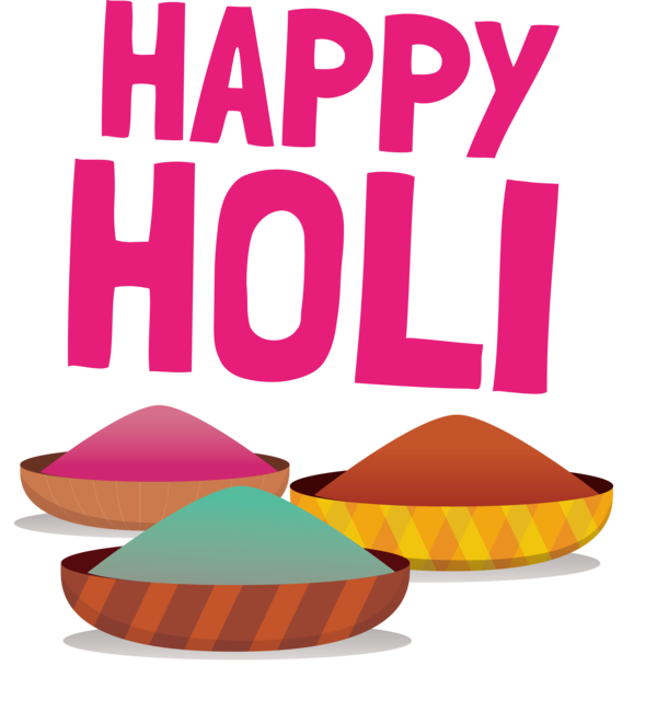 Transparent Holi Design Logo Shoe for Happy Holi for Holi