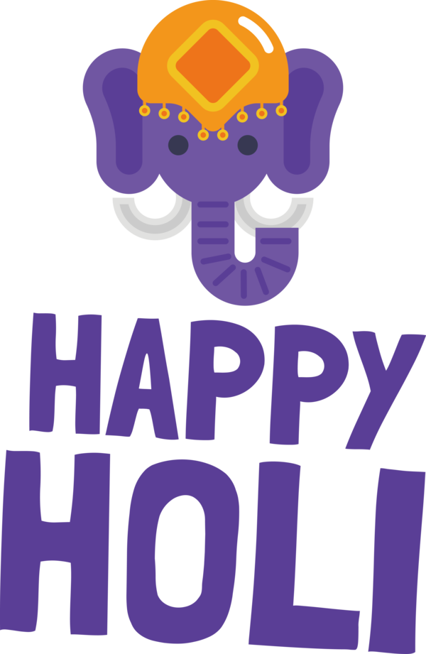 Transparent Holi Dog Greeting Card Birthday for Happy Holi for Holi