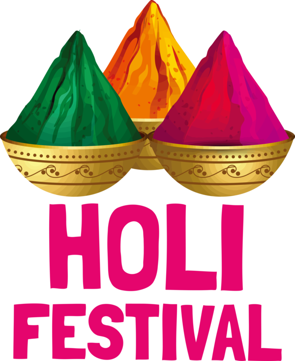 Transparent Holi Festival Holi Design for Happy Holi for Holi