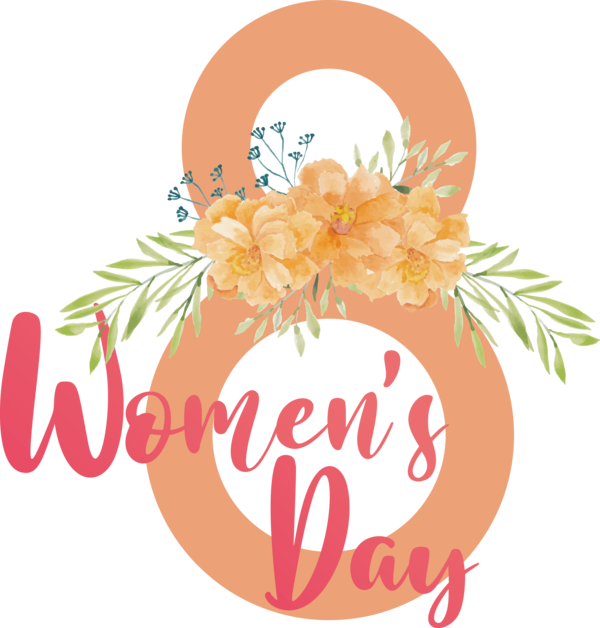 Transparent International Women's Day Painting Drawing Design for Women's Day for International Womens Day