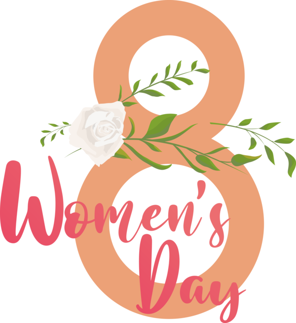 Transparent International Women's Day Drawing Design Painting for Women's Day for International Womens Day