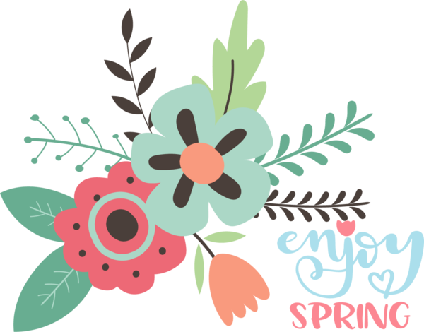 Transparent Easter Flower Royalty-free Icon for Hello Spring for Easter