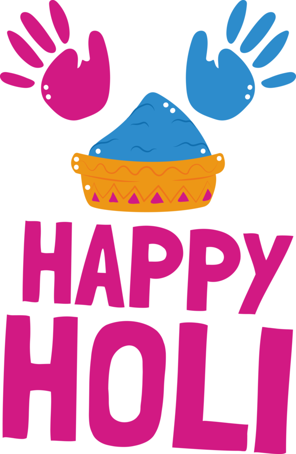 Transparent Holi Drawing Silhouette Cartoon for Happy Holi for Holi