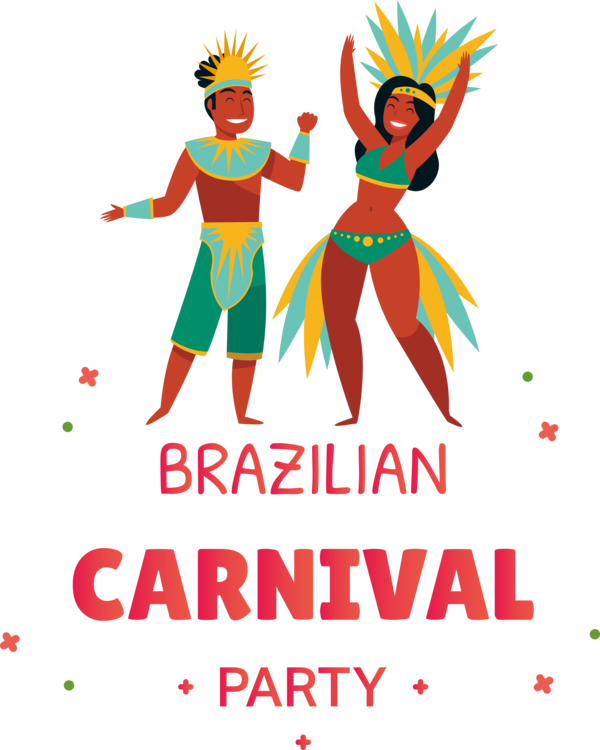 Transparent Brazilian Carnival Icon Design Drawing for Carnaval do Brasil for Brazilian Carnival