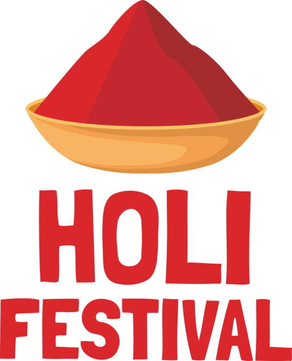 Transparent Holi Logo Festival Meter for Happy Holi for Holi
