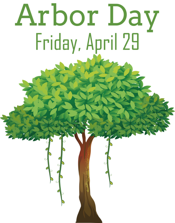 Transparent Arbor Day Text Design Royalty-free for Happy Arbor Day for Arbor Day