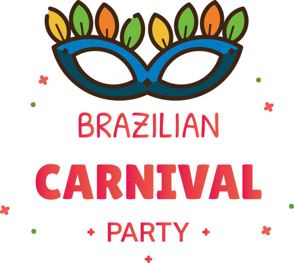 Transparent Brazilian Carnival Logo Line Text for Carnaval do Brasil for Brazilian Carnival