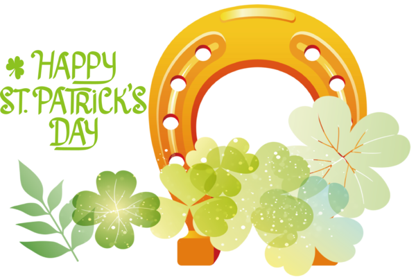 Transparent St. Patrick's Day Icon Computer Design for Saint Patrick for St Patricks Day