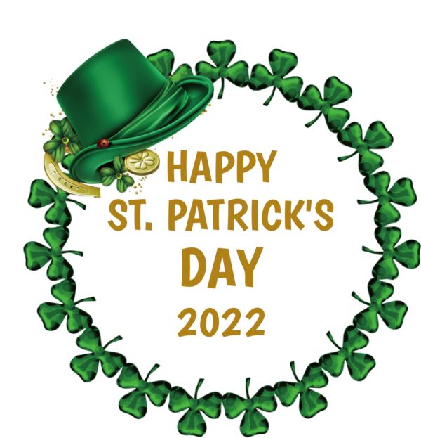 Transparent St. Patrick's Day Logo Design Royalty-free for Saint Patrick for St Patricks Day